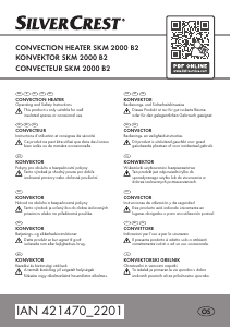 Használati útmutató SilverCrest IAN 421470 Hősugárzó