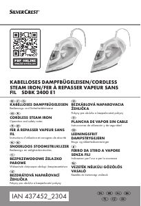 Manual de uso SilverCrest IAN 437452 Plancha