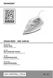 Bruksanvisning SilverCrest IAN 499296 Strykjärn