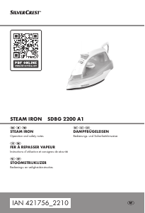 Bruksanvisning SilverCrest IAN 421756 Strykjärn