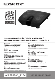 Manual de uso SilverCrest IAN 394266 Masajeador