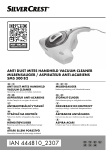 Manuale SilverCrest IAN 444810 Pulitore per materassi