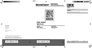 Handleiding SilverCrest IAN 418328 Radio