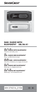 Bruksanvisning SilverCrest IAN 374216 Radio