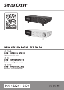 Bedienungsanleitung SilverCrest IAN 452241 Radio