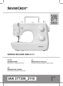 Handleiding SilverCrest IAN 377356 Naaimachine