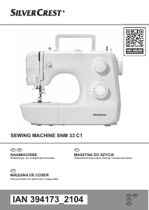 Handleiding SilverCrest IAN 394173 Naaimachine