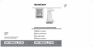 Brugsanvisning SilverCrest IAN 386824 Sæbedispenser