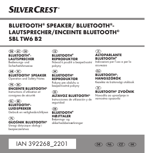 Instrukcja SilverCrest IAN 392268 Głośnik