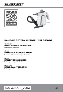 Manual SilverCrest IAN 498738 Steam Cleaner