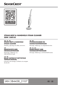 Bedienungsanleitung SilverCrest IAN 384458 Dampfreiniger