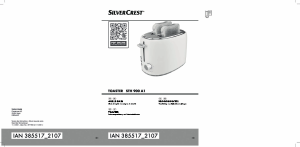Mode d’emploi SilverCrest IAN 385517 Grille pain