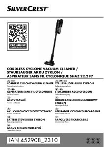 Instrukcja SilverCrest IAN 452908 Odkurzacz