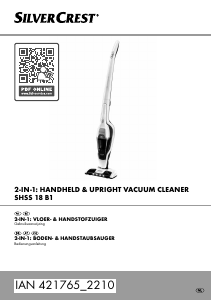 Handleiding SilverCrest IAN 421765 Stofzuiger