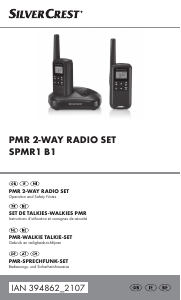 Bedienungsanleitung SilverCrest IAN 394862 Walkie-talkie
