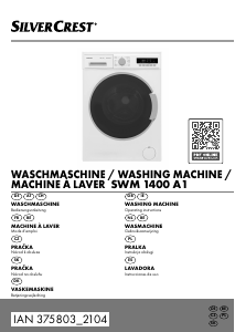 Manuál SilverCrest SWM 1400 A1 Pračka