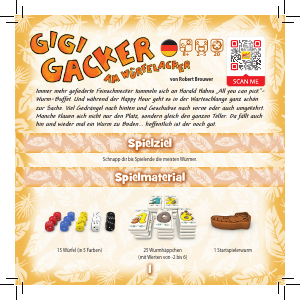 Manual Zoch Gigi Gacker am Würfelacker