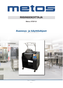 Käyttöohje Metos XTOP-S1 Riisikeitin