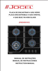 Manual de uso Jocel JP4GV001412 Placa