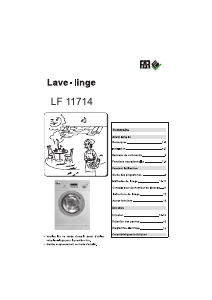 Mode d’emploi FAR LF11714 Lave-linge
