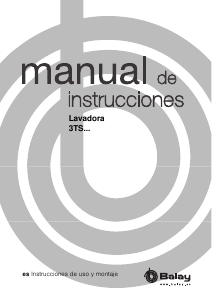 Manual de uso Balay 3TS976BT Lavadora