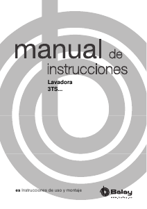 Manual de uso Balay 3TS976XT Lavadora