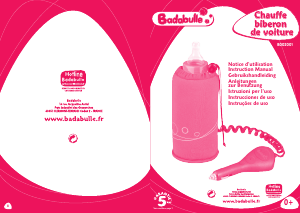 Manual de uso Badabulle B002001 Calienta biberones