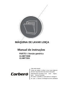 Manual de uso Corberó CLVM7725W Lavavajillas