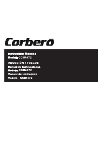 Manual de uso Corberó CCIM472 Placa