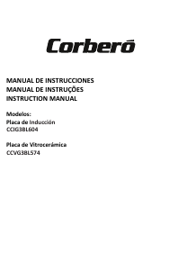 Manual Corberó CCVG3BL574 Placa