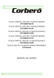 Handleiding Corberó CPGS423X Kookplaat