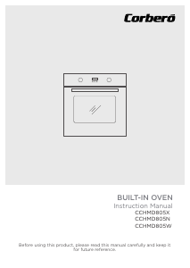 Handleiding Corberó CCHMD805X Oven