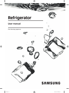 Mode d’emploi Samsung RF50C510ES9 Réfrigérateur combiné