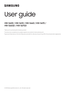 Bedienungsanleitung Samsung HW-S61D Heimkinosystem