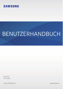 Bedienungsanleitung Samsung SM-X210 Galaxy Tab A Tablet