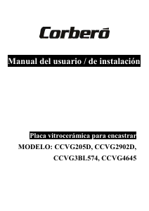 Handleiding Corberó CCVG4645 Kookplaat