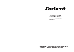 Manual de uso Corberó E-CCG192RR Frigorífico combinado