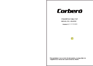 Manual de uso Corberó E-CF1PG90RR Frigorífico combinado