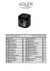 Rokasgrāmata Adler AD 6318 Taukvāres katls