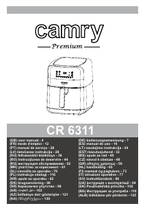 Manuál Camry CR 6311b Fritéza