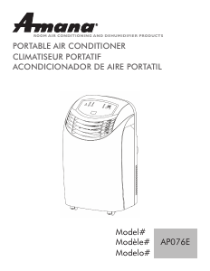 Manual Amana AP076E Air Conditioner