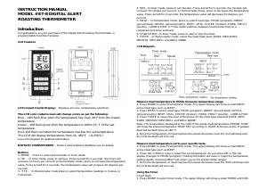 Handleiding Maverick HD-82 Voedselthermometer