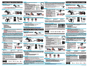 Manual de uso Lezyne Mega Drive (2013) Faro bicicleta