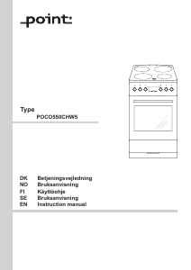 Bruksanvisning Point POCO550CHW5 Spis
