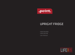 Handleiding Point PORF185SNE Koelkast
