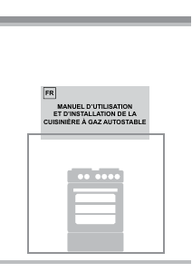 Mode d’emploi Signature SCG96X Cuisinière