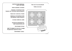 Mode d’emploi Teba TOA22F09.2 Table de cuisson