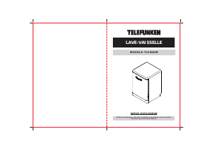 Mode d’emploi Telefunken TLVIN49RA++ Lave-vaisselle