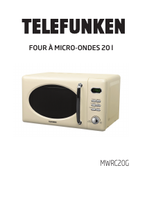 Manual Telefunken MWRC20G Microwave