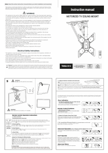 Käyttöohje TM Electron TMSLC414 Seinäteline